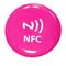 تراشه ISO 14443A کریستال ضد آب Nfc Rfid Tag NFC213/215/216